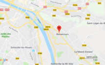 Un bus vide prend feu à Bonsecours près de Rouen : la route de Paris coupée 