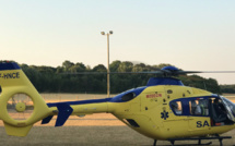 Seine-Maritime : blessé dans un accident, un homme évacué par hélicoptère au CHU de Rouen 