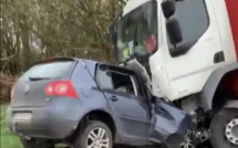 Terrible accident de la route dans l'Orne, près de La Ferté-Macé 