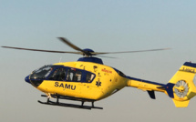 Un motard grièvement blessé près de Dieppe est évacué par l’hélicoptère du SAMU76 