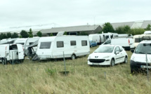 Une centaine de caravanes des gens du voyage à Val-de-Reuil pour quinze jours 