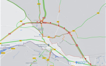 Nonancourt : un camion chargé de ciment liquide se renverse, le conducteur est blessé 