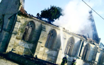 Incendie de l’église de Romilly-la-Puthenaye : 100 000€ débloqués en urgence par le département de l’Eure 