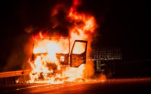 Un camion de 44 tonnes prend feu : la route coupée plus de 4 heures entre Pacy et Saint-André-de-l’Eure