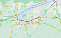 Accidents sur l'A13 : autoroute fermée et trafic très perturbé entre Les Mureaux et Mantes