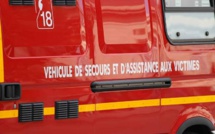 Incendie à Rouen : deux personnes évacuées du 2ème étage par l'échelle des sapeurs-pompiers