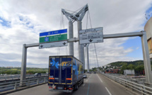 Carambolage sur le pont Flaubert  à Rouen entre cinq véhicules : cinq victimes hospitalisées 