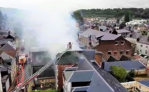 Eure : incendie et explosion à Bernay, un blessé grave et une école confinée 