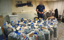 Plus d’une tonne de cocaïne saisie par la douane de Dunkerque dans un navire de commerce 