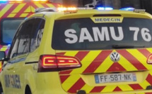 Seine-Maritime : un face-à-face entre deux voitures fait six blessés, tous transportés à l'hôpital