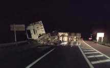 Seine-Maritime : Un camion-citerne contenant de l’huile se renverse à Saint-Vigor-d’Ymonville 