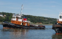 Un matelot grièvement blessé au cours d'une manoeuvre sur un remorqueur à Grand-Quevilly