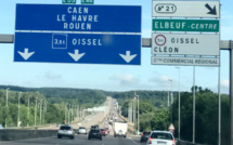 Travaux de modernisation sur l’A13 : les échangeurs de Oissel et Tourville fermés à la circulation 