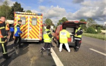 Accident sur la N13 à Chaignes, près de Pacy-sur-Eure : quatre blessés graves, dont deux enfants