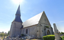 Dans l'Eure, la foudre s'abat sur le clocher d'une église : les oeuvres d'art mises à l'abri