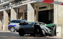Trois blessés, dont deux graves, dans un accident rue des Carmes en centre-ville de Rouen 