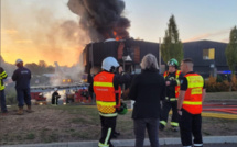 Yvelines. Un restaurant ravagé par le feu à Orgeval : les sapeurs-pompiers engagés avec de gros moyens