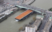 Rouen : la pièce maîtresse du pont Mathilde est attendue ce dimanche soir