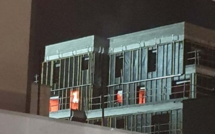 Rouen. Début d'incendie au 9ème étage d'un immeuble en construction