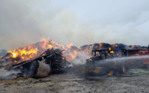 Seine-Maritime. Un bâtiment agricole contenant 600 tonnes de paille et foin entièrement embrasé à Saint-Saire