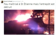 Violent incendie à l'usine Copak à Saint-Etienne-du-Rouvray : 50 salariés au chômage technique