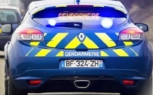 Les gendarmes du PSIG d'Yvetot mettent un terme à la course entre deux automobilistes