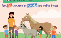 «Un cheval dans la ville» à Grand-Quevilly : série d'animations avec Dali et Douchka