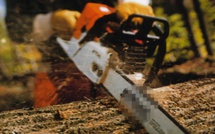 Saint-Germain-en-Laye : le bûcheron s'entaille le pied avec sa tronçonneuse