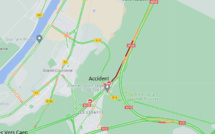 Accident de poids-lourd : la N138 coupée à la circulation à Grand-Couronne près de Rouen