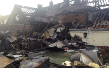 Eure : une boulangerie détruite par un violent incendie cette nuit à Autheuil-Authouillet