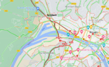 Accident de poids-lourd à Rouen : l'autoroute A150 coupée dans les deux sens