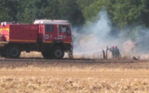 Feu de chaume en Seine-Maritime : cinq hectares détruits à Senneville-sur-Fécamp