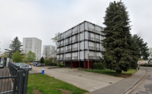 Incendie à l'intérieur d'un immeuble "verre et acier" désaffecté sur les hauts de Rouen