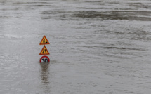 Inondations en Seine-Maritime : un bassin de rétention déborde à Saint-Léonard, près de Fécamp 