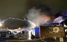 Evreux : onze magasins du centre commercial de la Madeleine ravagés par un incendie ce matin 