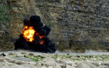 200 obus de la Seconde Guerre mondiale neutralisés sur une plage du Calvados