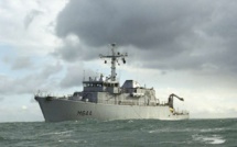 Pégase, le chasseur de mines de la Marine nationale fait escale à Rouen, ce week-end