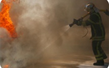 Le sous-sol d'un pavillon en feu à La Londe : l'alarme incendie réveille le fils des propriétaires