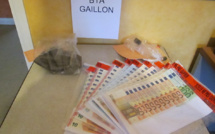 Eure : 484 g de résine de cannabis et 3450€ saisis par la gendarmerie de Gaillon