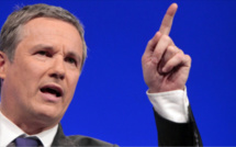 Nicolas Dupont-Aignan à Rouen pour soutenir les candidats normands de Debout la France 