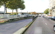 Une camionnette s’encastre dans une trémie du boulevard des Belges à Rouen : le conducteur blessé