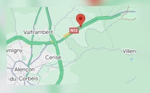 La circulation a été rétablie dans la nuit sur la RN12, coupée dans l’Orne après l’incendie d’un poids lourd