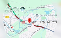 La RN12 coupée à la circulation pour environ deux heures suite à un accident ce matin dans l’Eure-et-Loir