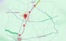 Accident de poids lourd sur l’A28 dans l’Orne : circulation coupée dans les deux sens