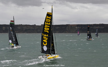 Escale forcée à La Corogne pour les Class40 de la Transat Café L’Or