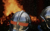 RN 154 : la remorque d’un poids lourd et un chalet en bois détruits par un incendie sur l’aire de Moisville