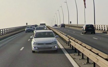 Tempête Goretti : le viaduc de Calix à Caen fermé à la circulation  toute la nuit 