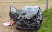 Eure : la Citroën percute l'arrière d'un camion-citerne, le conducteur dans un état grave 