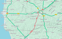 L’A84 coupée près de Villedieu-les-Poèles après un accident de camion chargé de dindons