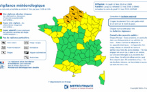 Orages : l'Eure et la Seine-Maritime placées en vigilance orange dès 16 heures